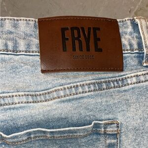 Frye Light Blue Denim Pants